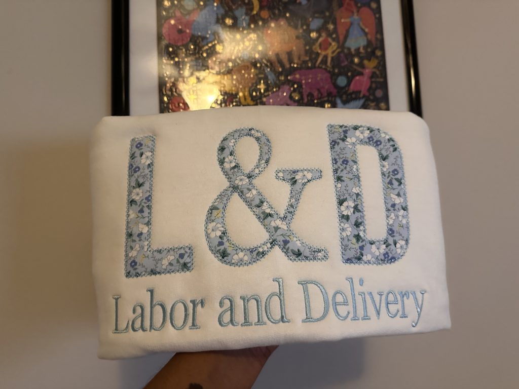 Custom Appliqué Occupation Crewneck